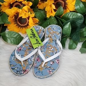 Sam Edelman Evans Floral Flip Flops